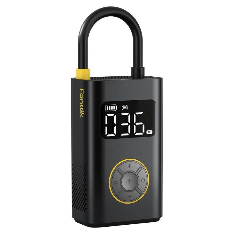Tiremaster Portable Tire Inflator – Smart ON/OFF Hose Design for Effortless Inflation Anywhere
