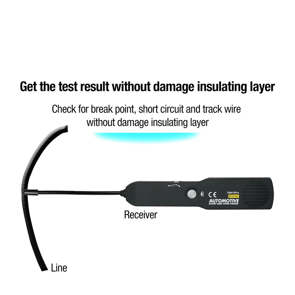 Wiretrace EM415PRO – Automotive Short Circuit & Open Finder Diagnostic Tool